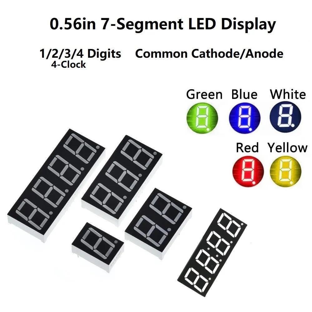 0.56inch 7-Segment LED Display