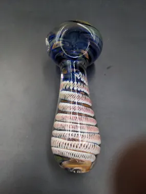 4.5 Hand Pipe With Heavy Twisting Design