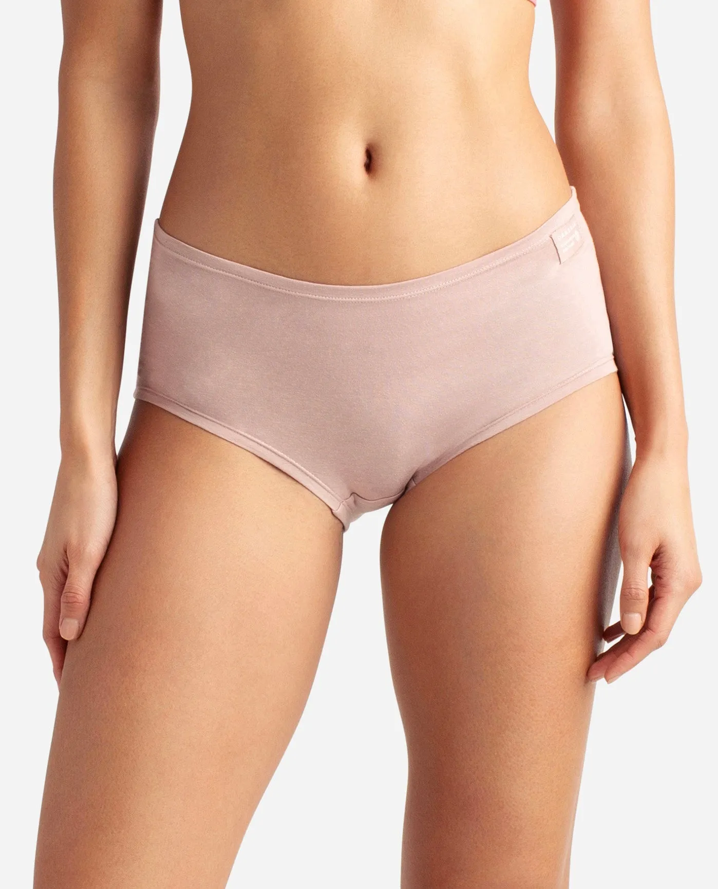 5-Pack Organic Cotton Spandex Boyshort