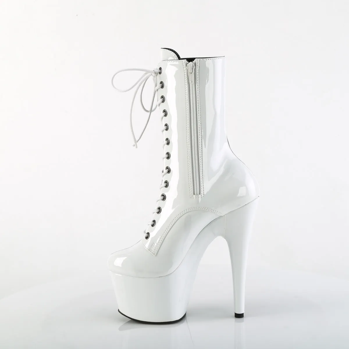 7 Inch Heel ADORE-1040TT Black White Patent