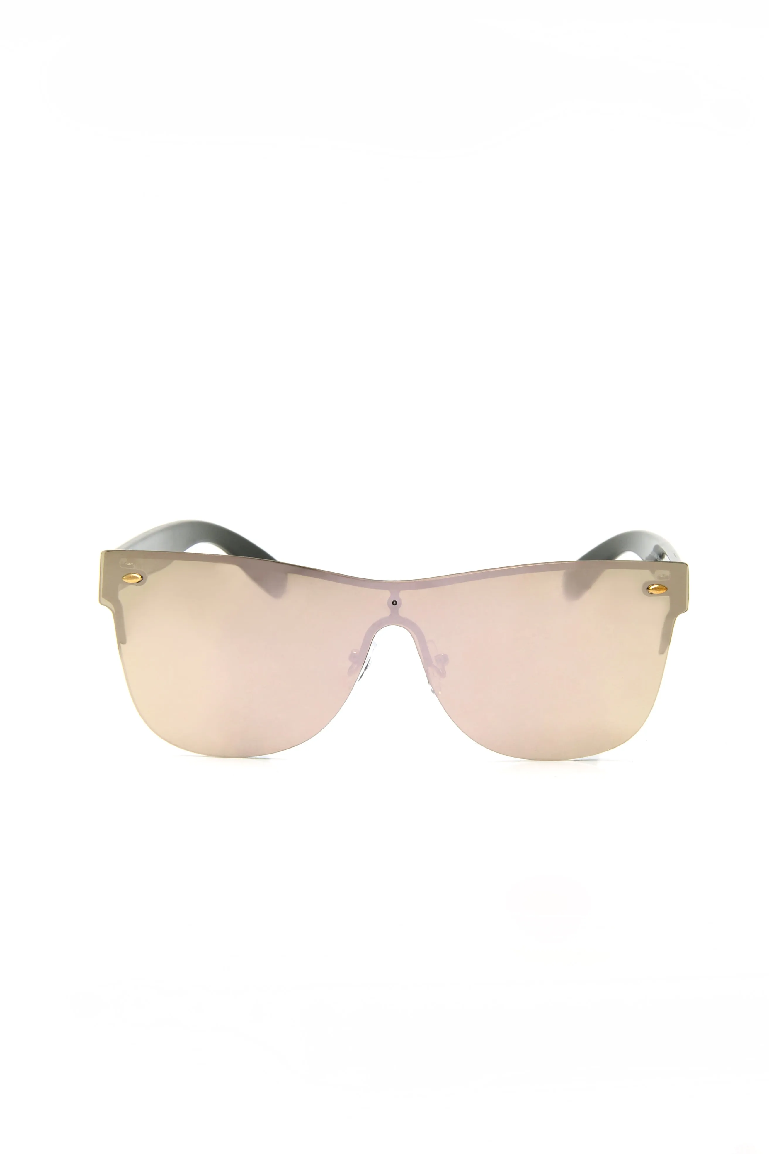 A Little Suspicious Sunglasses - Pink/Gold