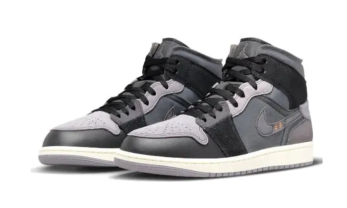 Air Jordan 1 Mid Inside Out Black