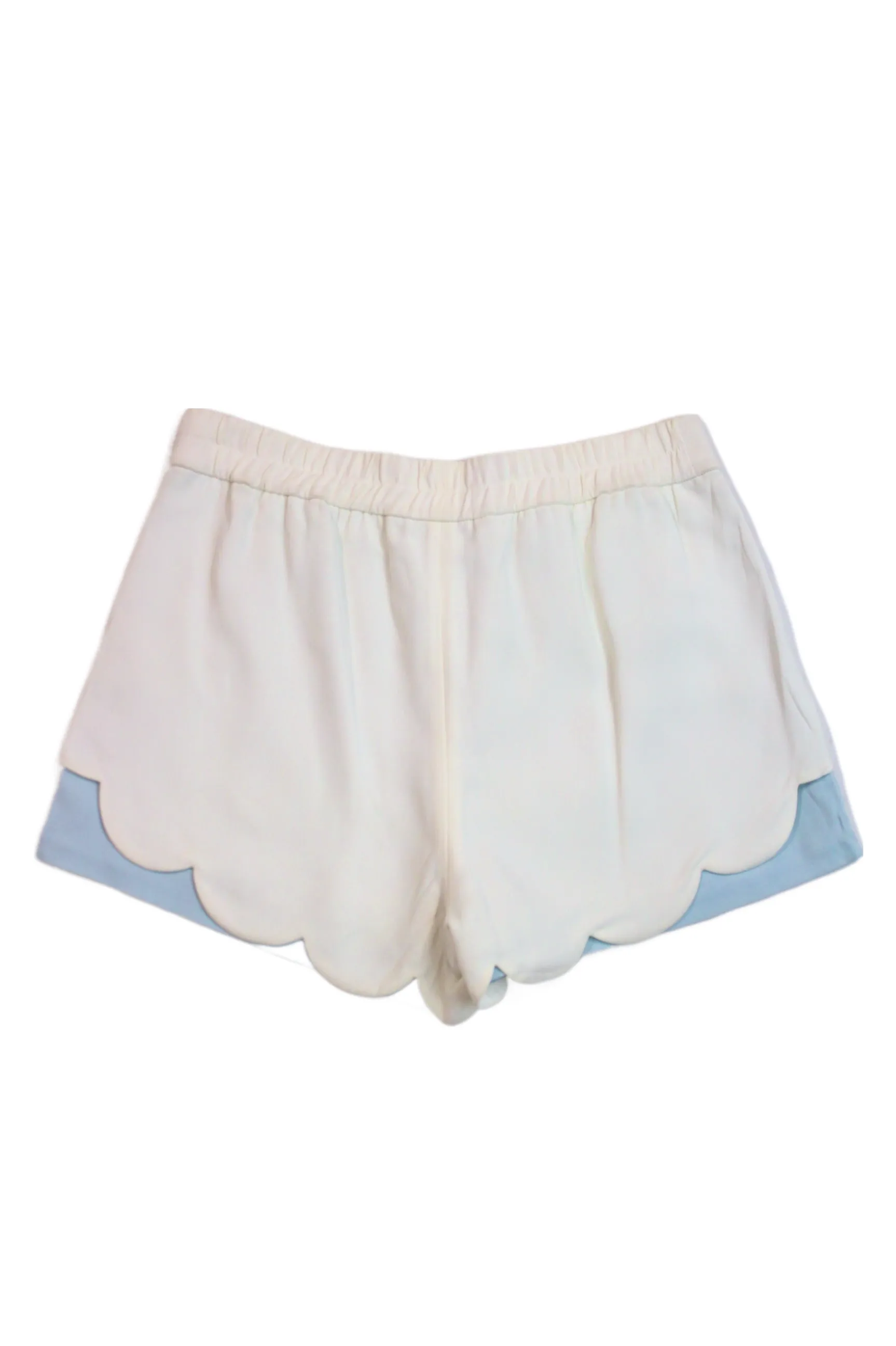 A.L.C - Scalloped Mini Shorts