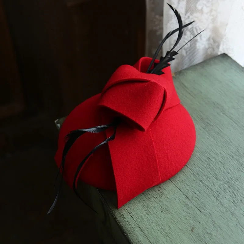 Années 40 Chapeau Fascinator Vintage Isabella