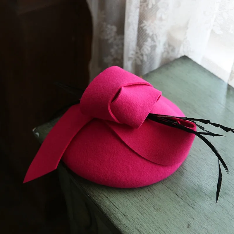 Années 40 Chapeau Fascinator Vintage Isabella