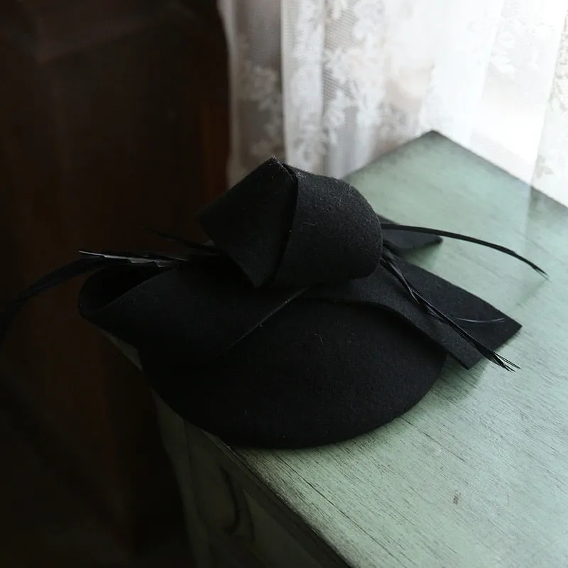 Années 40 Chapeau Fascinator Vintage Isabella