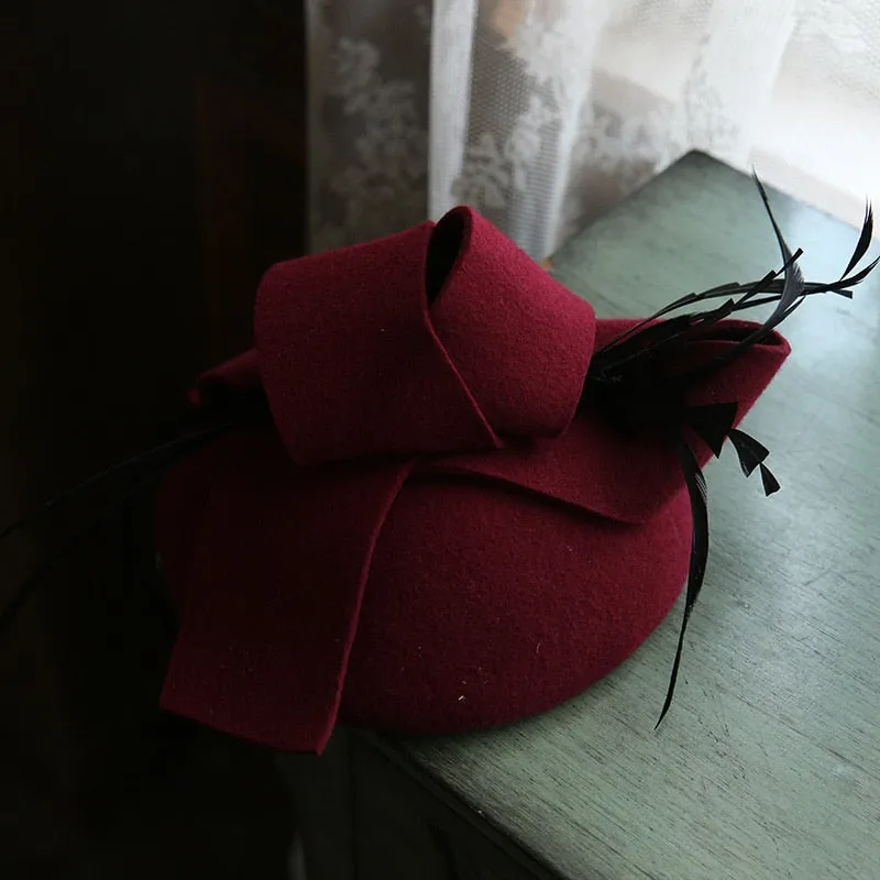 Années 40 Chapeau Fascinator Vintage Isabella