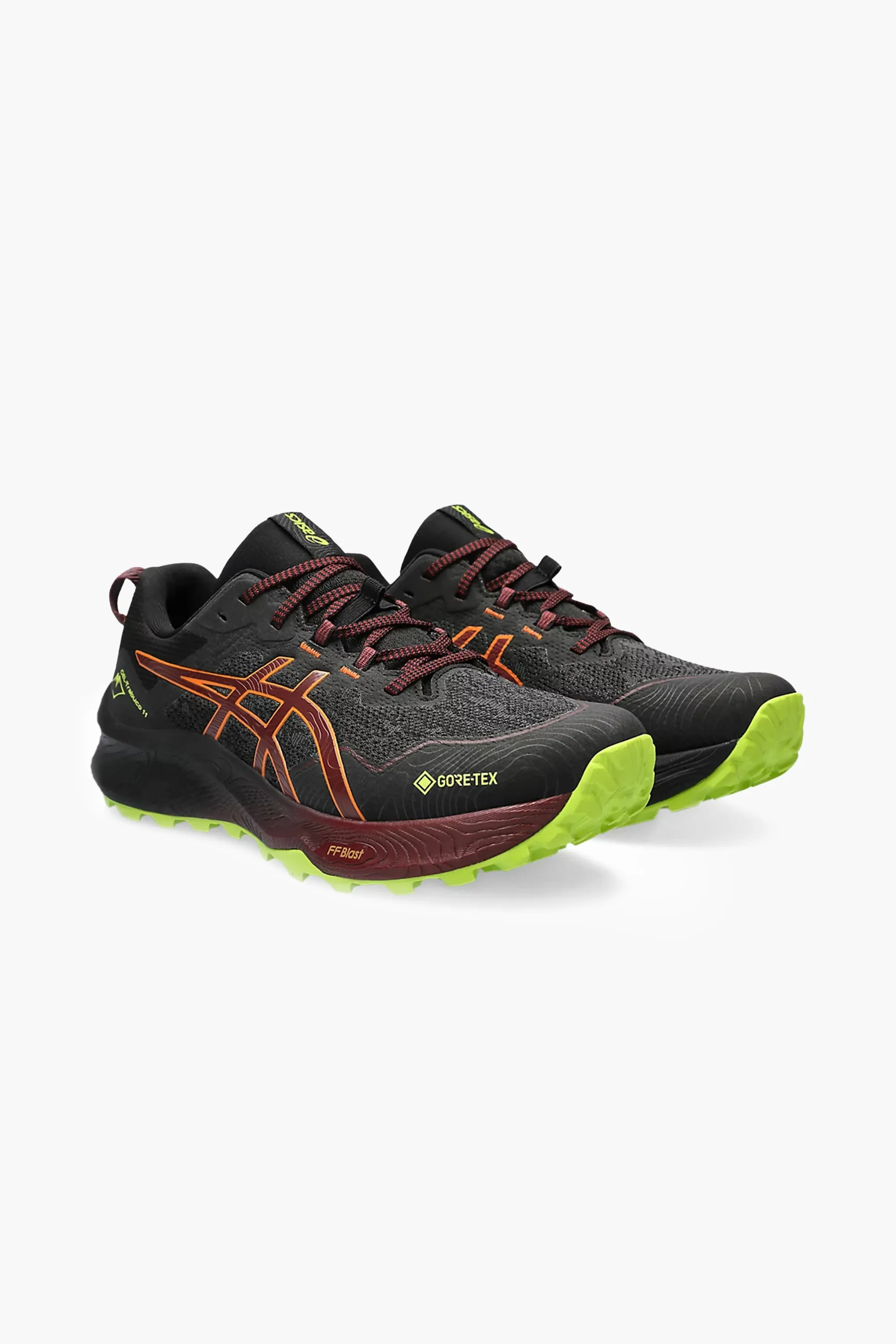 ASICS Men's Gel-Trabuco 11 GTX in Black/Antique Red