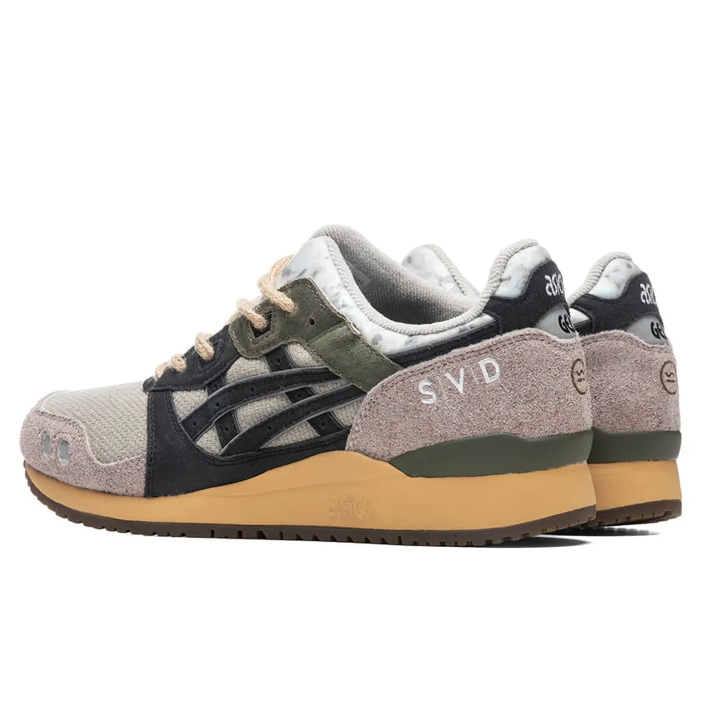 Asics x SVD Gel-Lyte III OG - Beige/Black