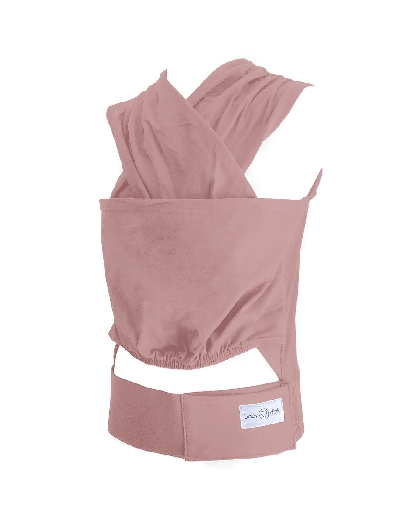 BabyDink Organic Newborn Baby Carrier - Rose