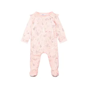 Bebe Baby Ciara L/S Zip Onesie- Ciara Print