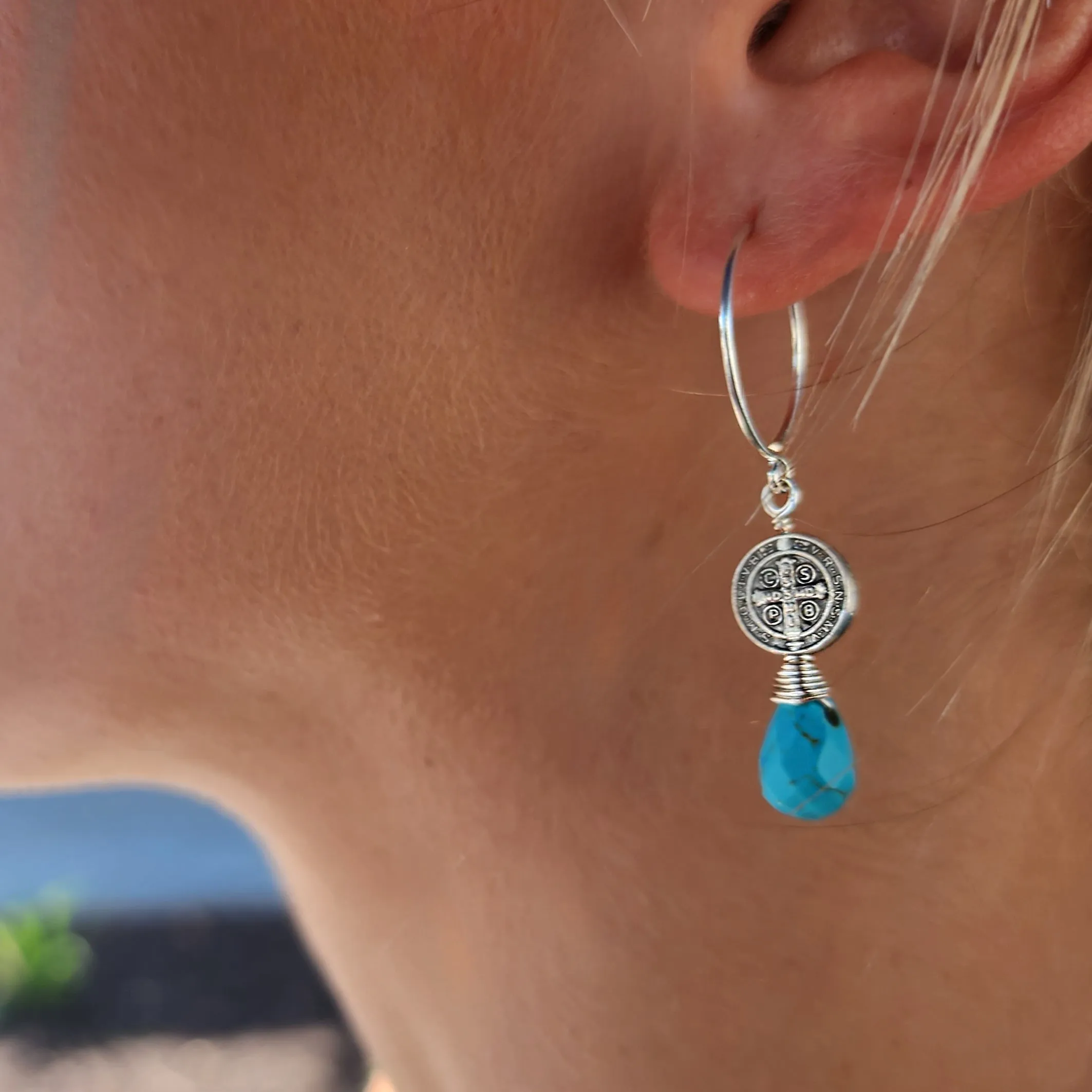 Benedictine Earrings