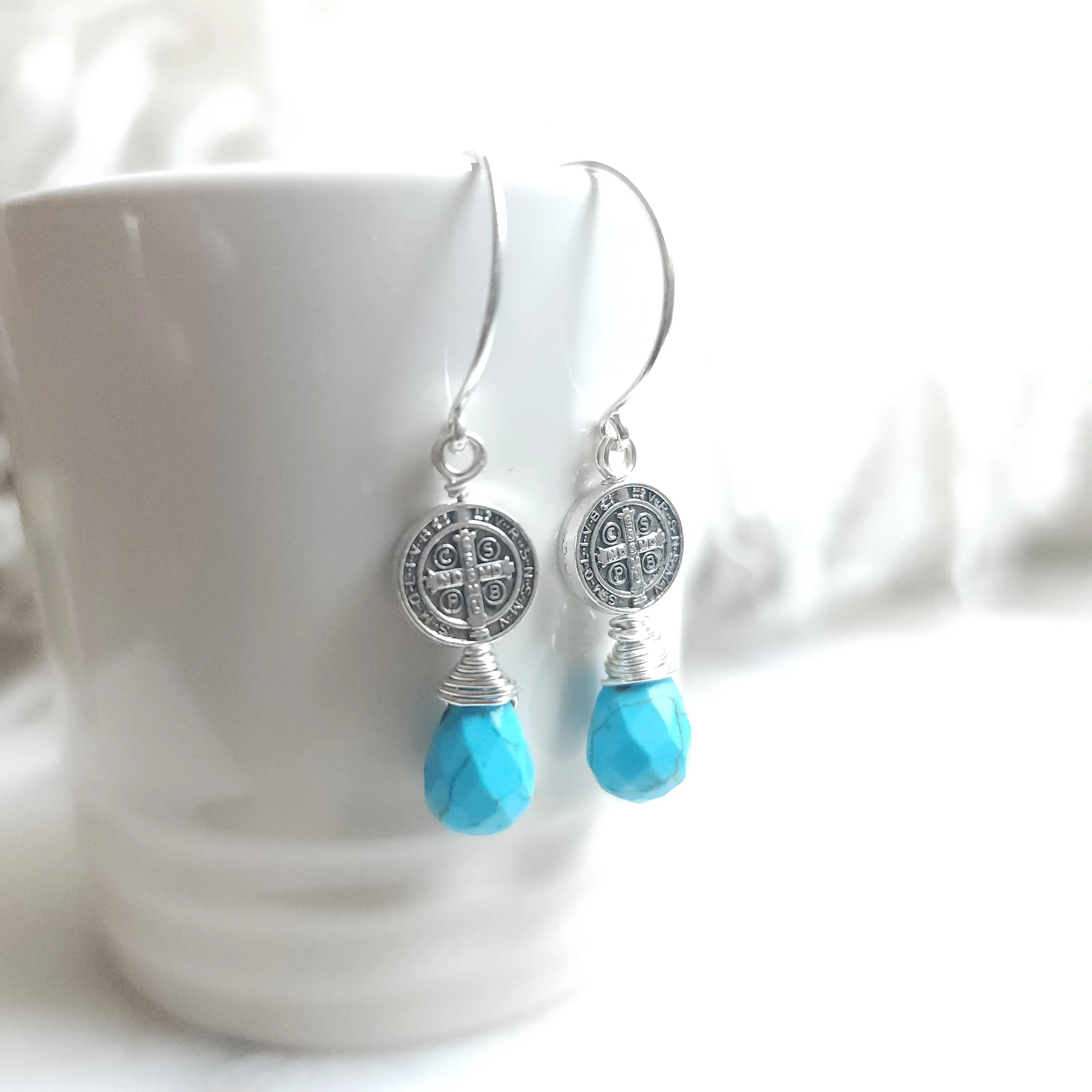 Benedictine Earrings