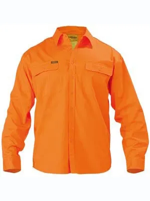 Bisley Hi Vis Drill Shirt BS6339