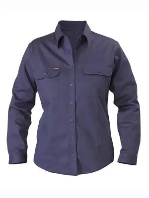 Bisley Women's Cotton Drill Shirt BL6339