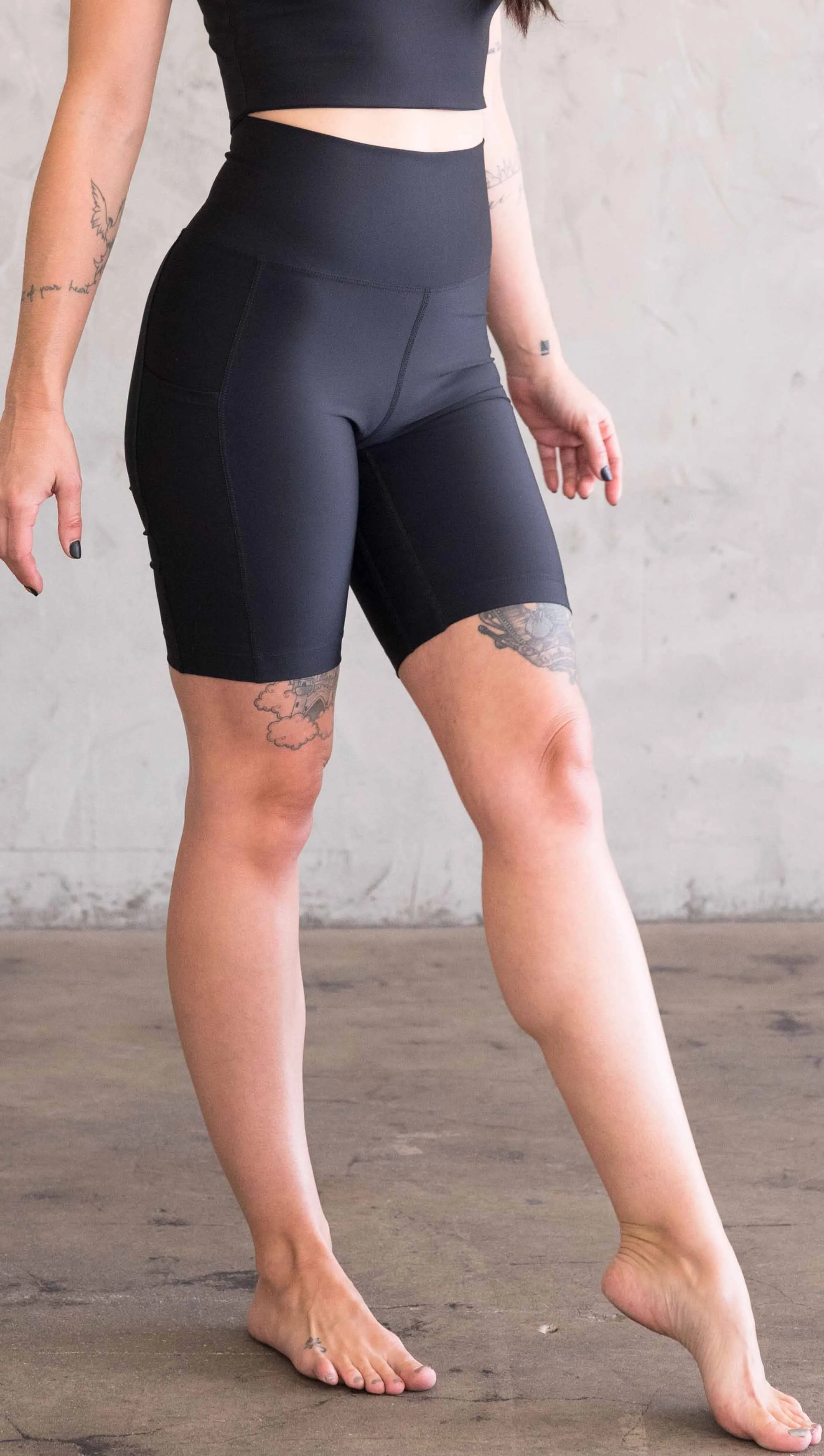 Black - Featherlight Bicycle Shorts