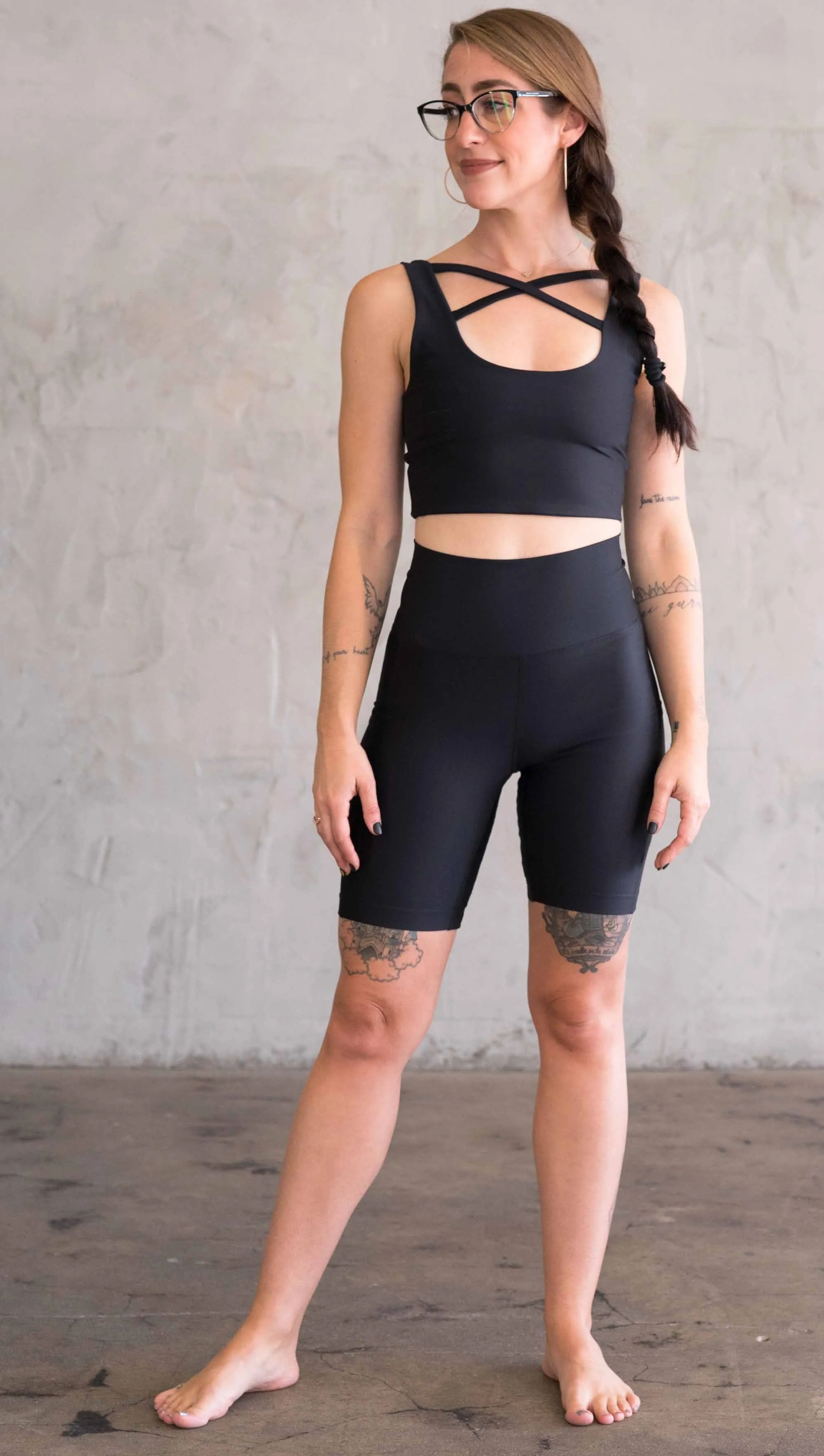 Black - Featherlight Bicycle Shorts