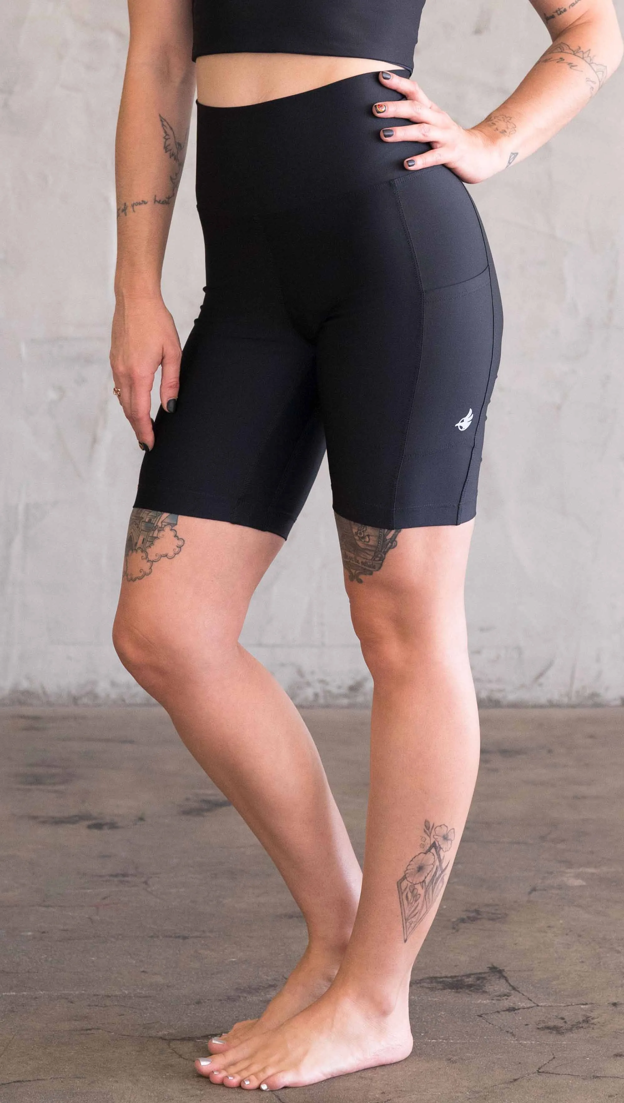 Black - Featherlight Bicycle Shorts