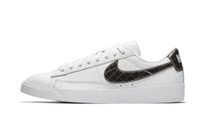 Blazer Low White Black Croc