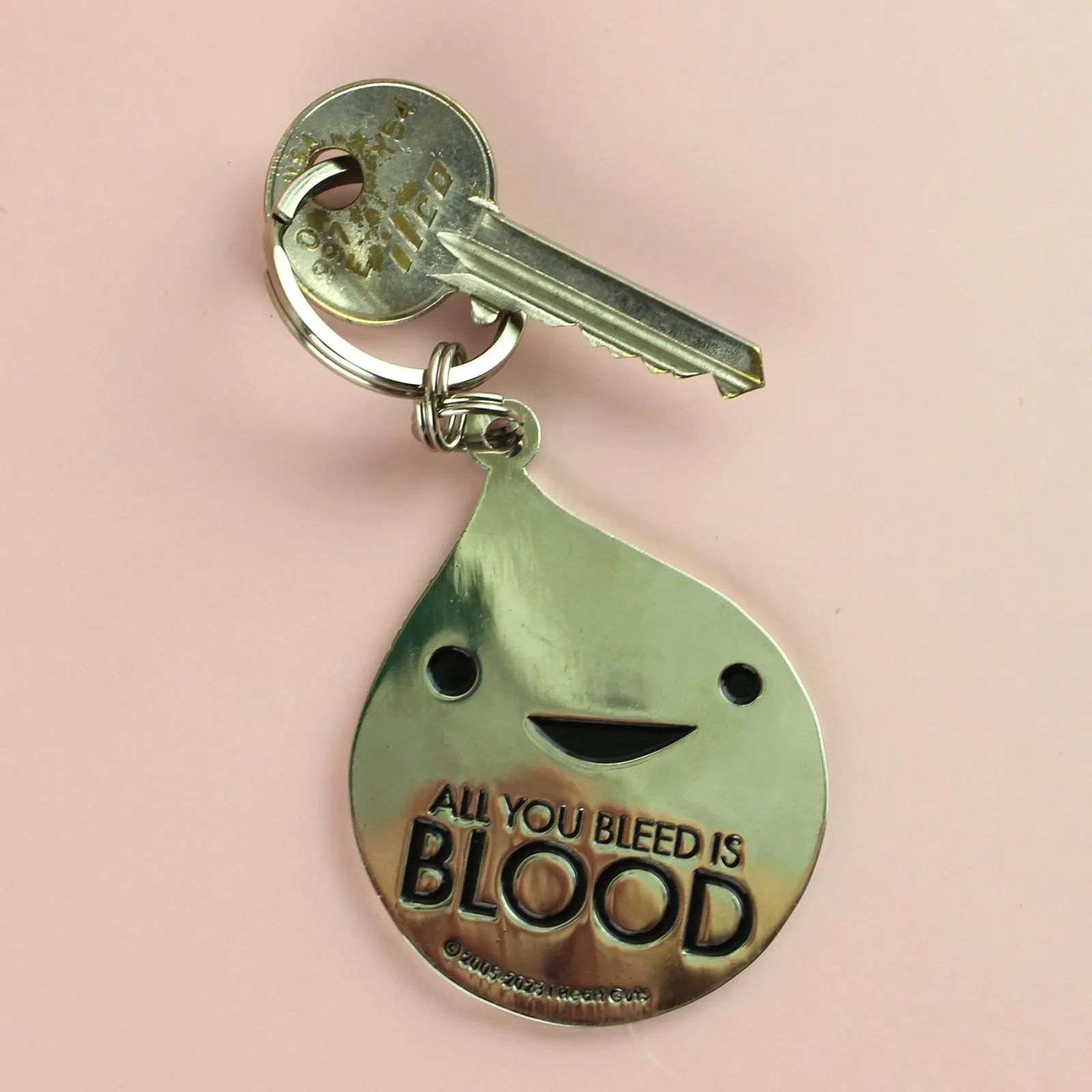 Blood Drop Keychain