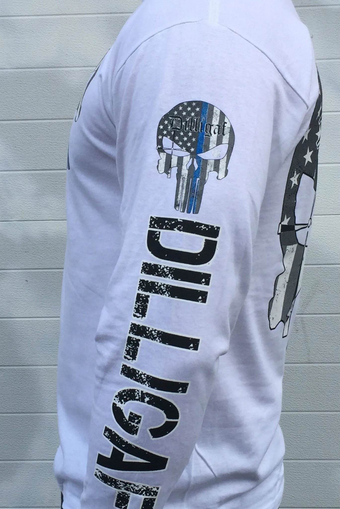 Blue Lives Matter Punisher Longsleeve