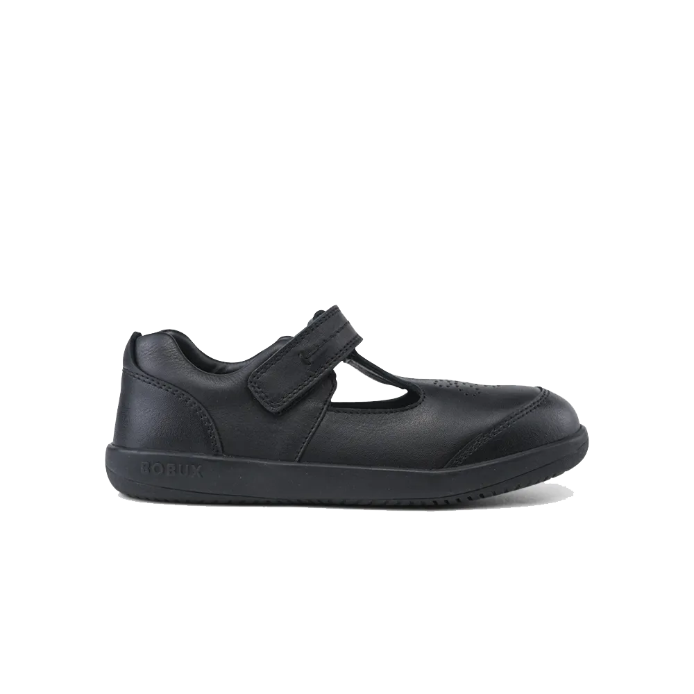 Bobux Kid  Brave Black School Shoe