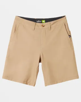 Boys 8-16 Union Amphibian 17" Hybrid Shorts - Khaki