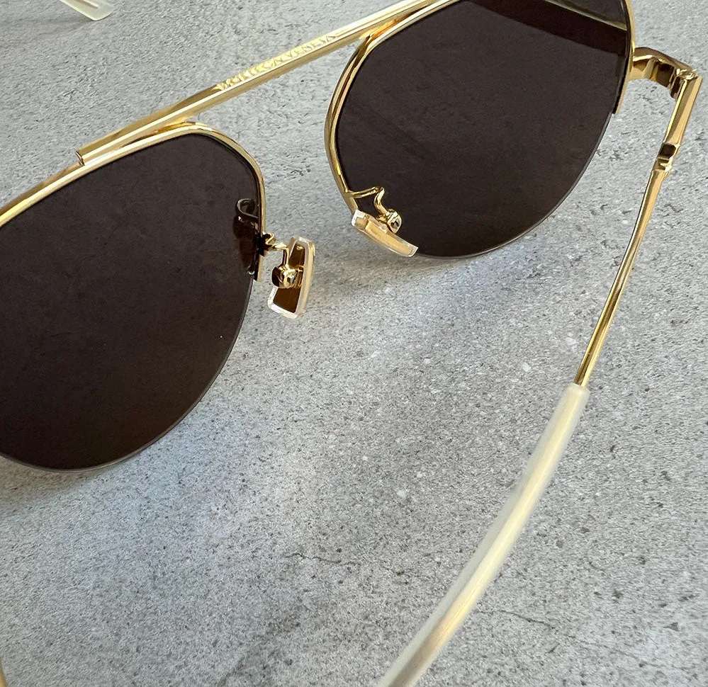 BV 1150S Sunglasses, Gold