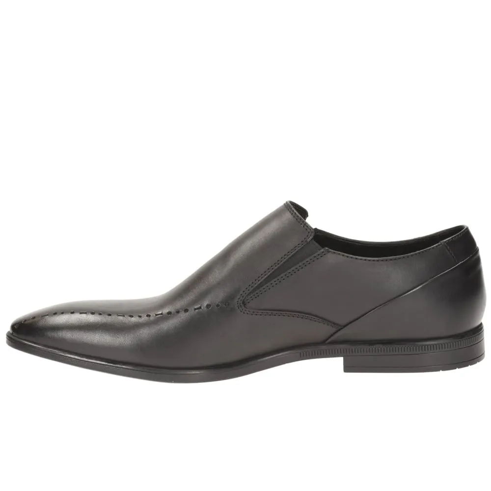 Clarks Bampton Free Black Leather