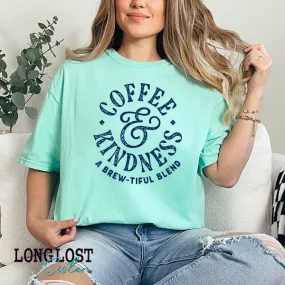 Coffee & Kindness Graphic Tee