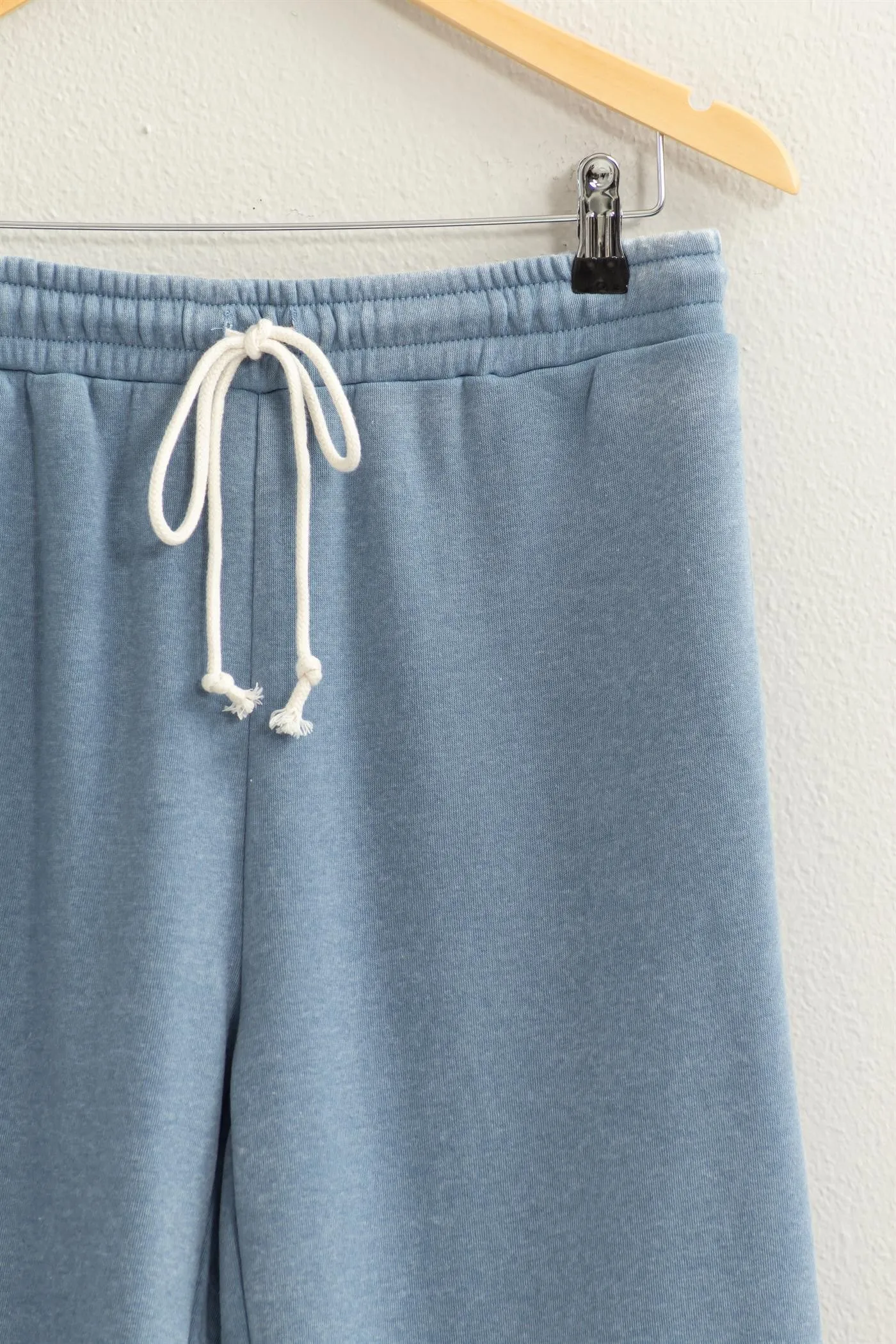 'Comfort Calls' Joggers - Gray Blue