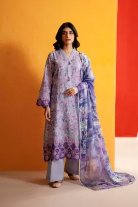 Cotton Lawn Digital Print Chikankari