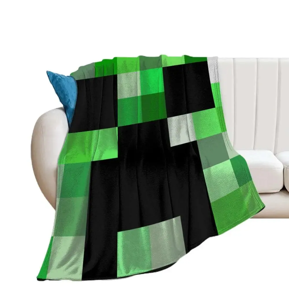 Creeper Super Soft Flannel Blanket Multiple Sizes