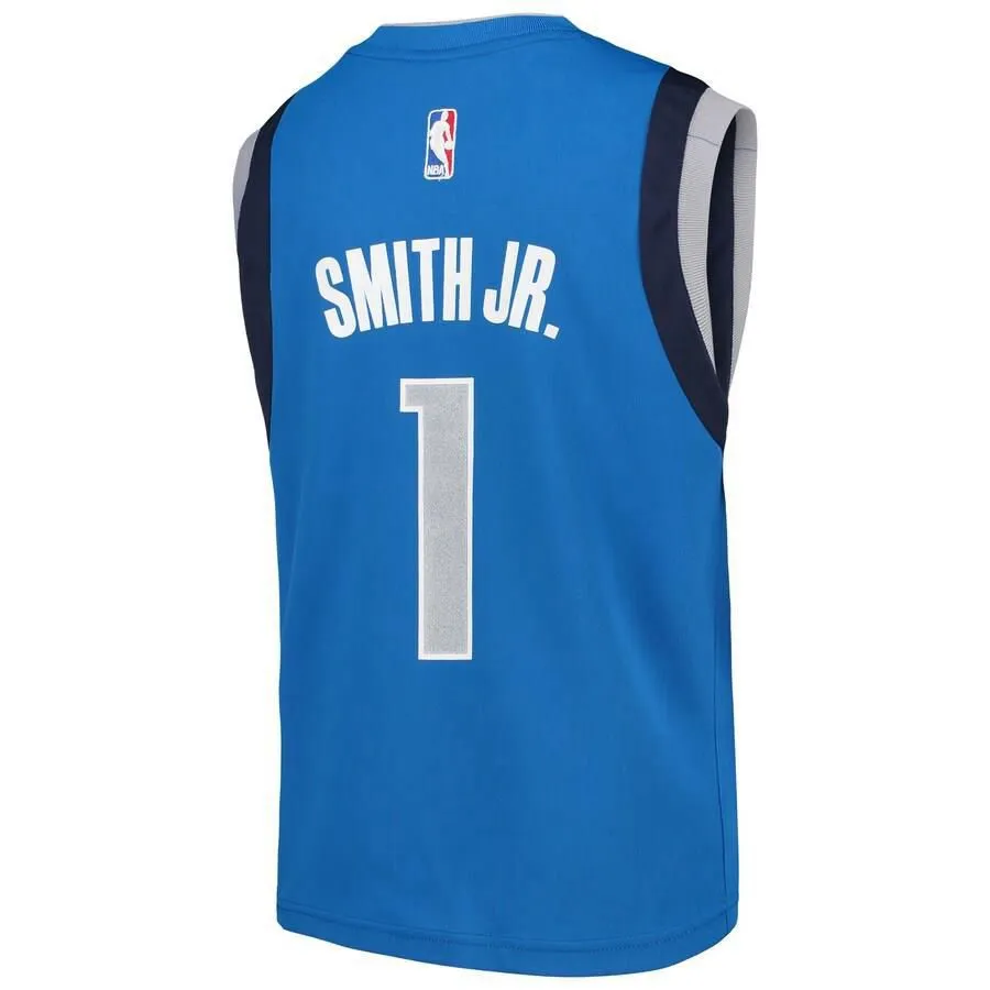 Dallas Mavericks Dennis Smith Jr. Adidas Replica Jersey Kids - Blue | Ireland P1073X6