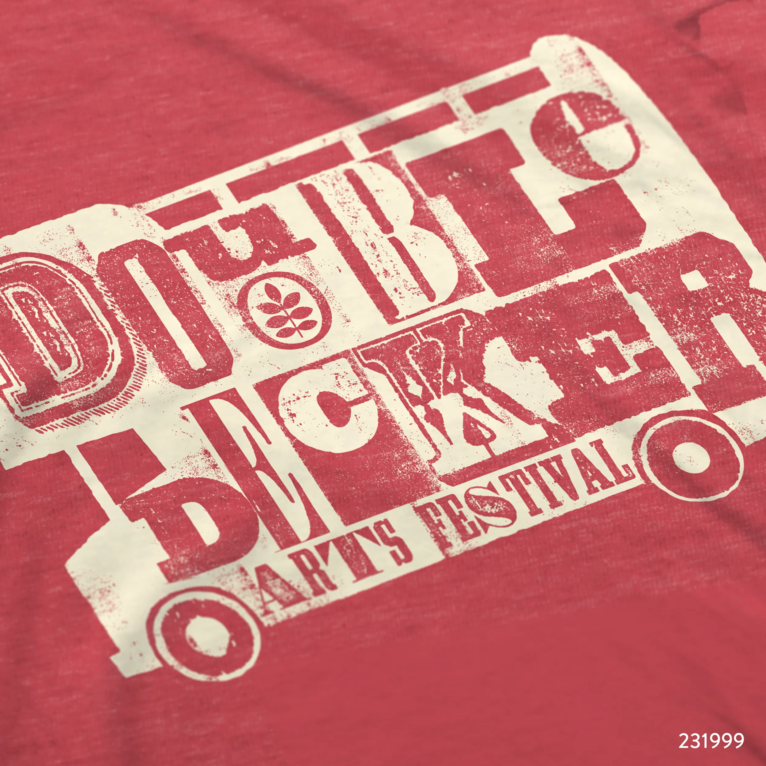 Double Decker Arts Festival T-Shirt Design