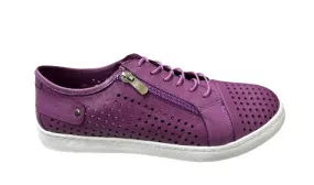 Eg17 Lace Up Soft Hole Upper - Violet