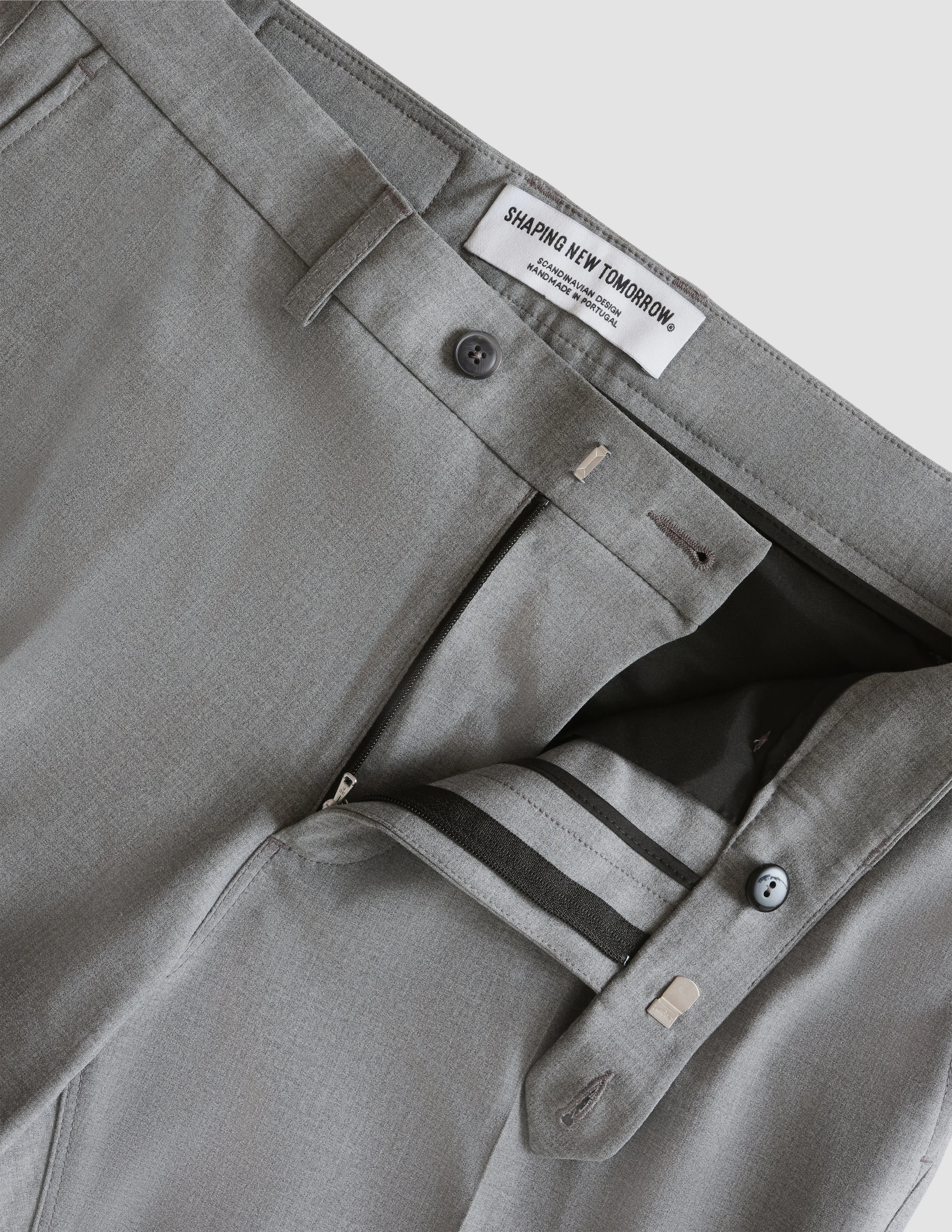 Essential Suit Pants Regular Cloud Grey