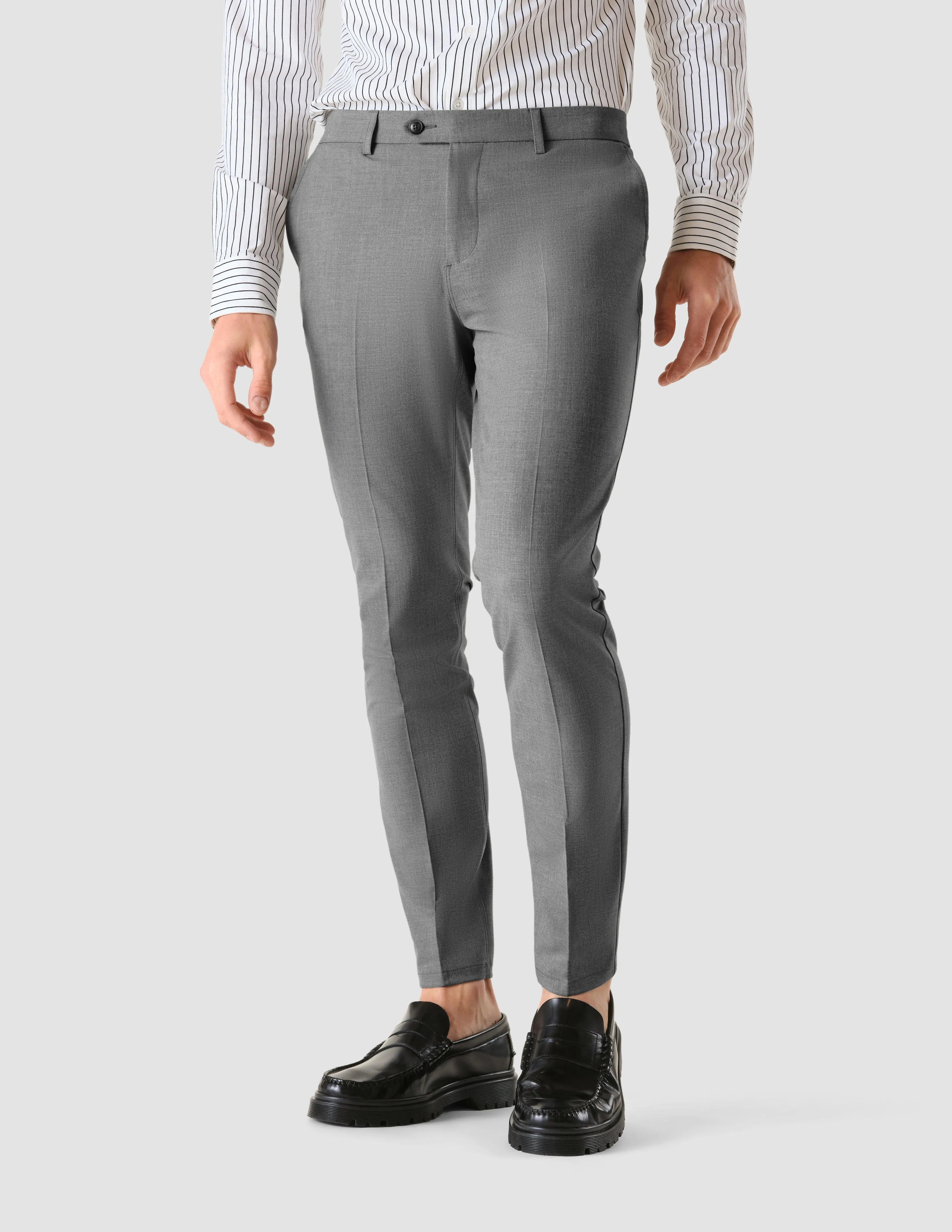 Essential Suit Pants Regular Cloud Grey