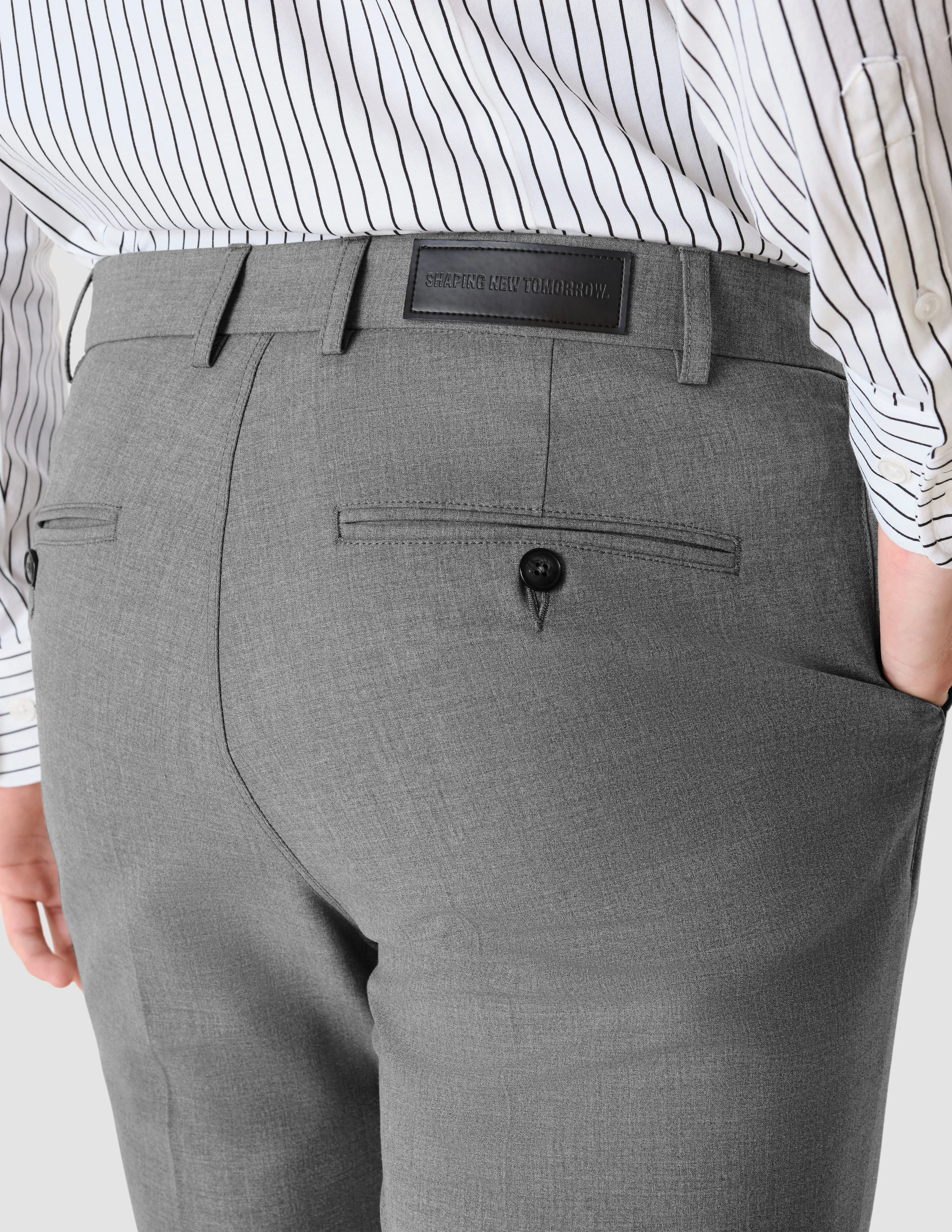 Essential Suit Pants Regular Cloud Grey