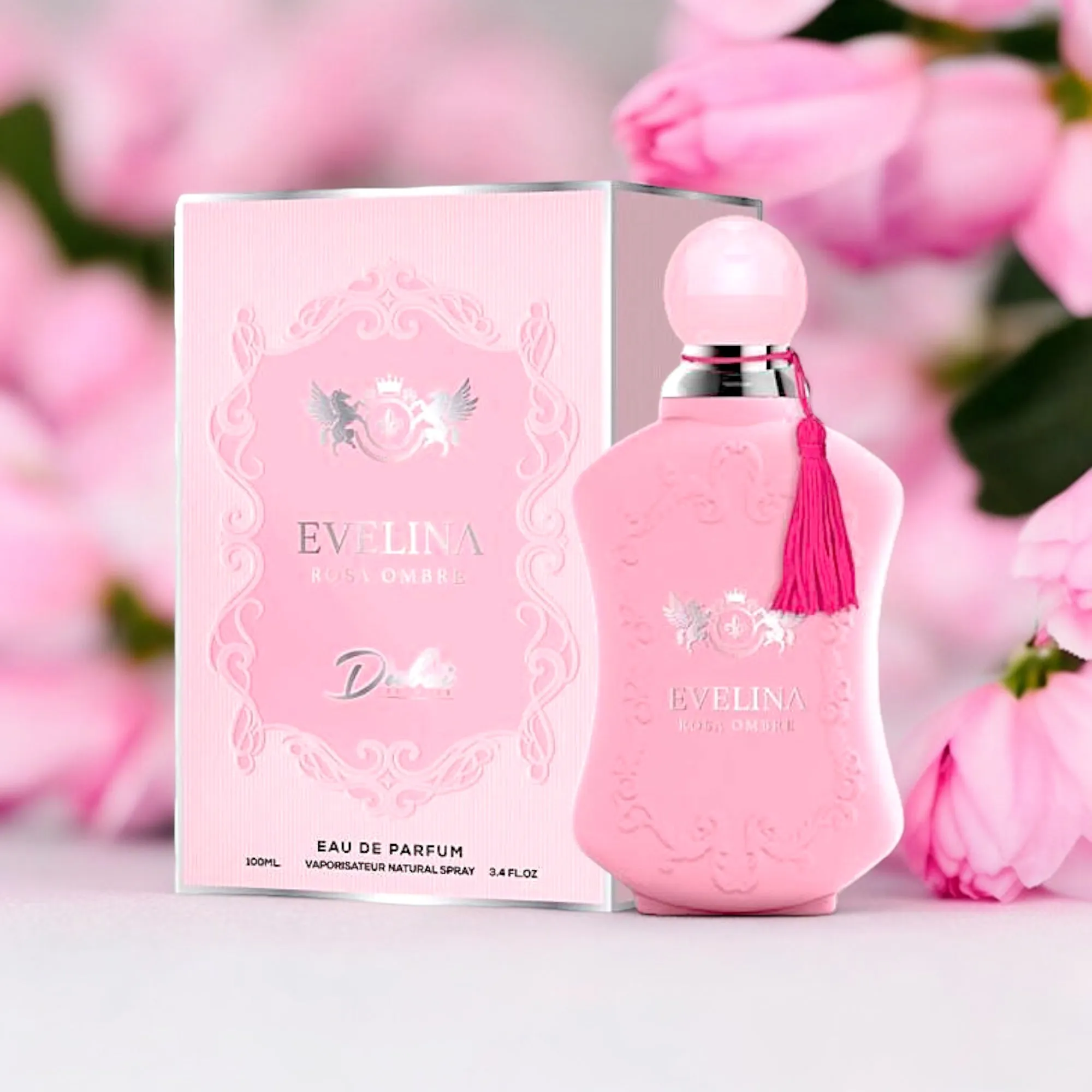 Evelina Rosa Ombre by Dubai Essences Eau de Parfum Women 3.4 Oz