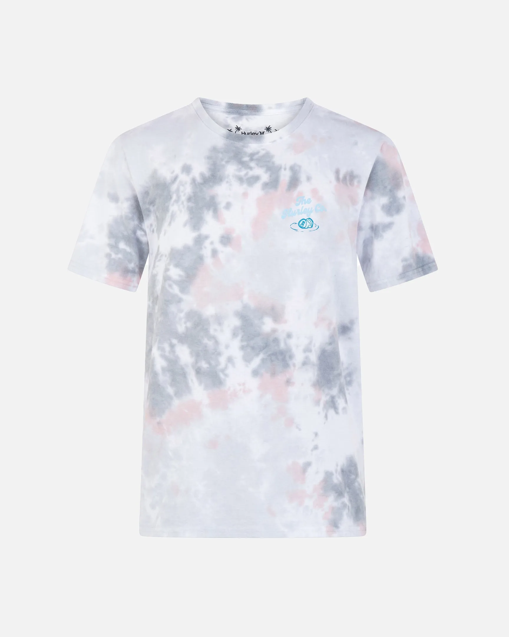 EVERYDAY TIE DYE BOTTOMS UP SHORT SLEEVE TEE