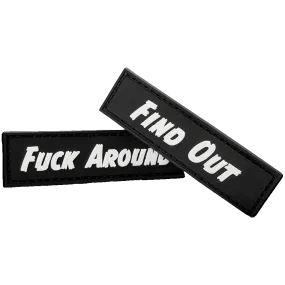 F-ck Around, Find Out - Patch Set - BLACK