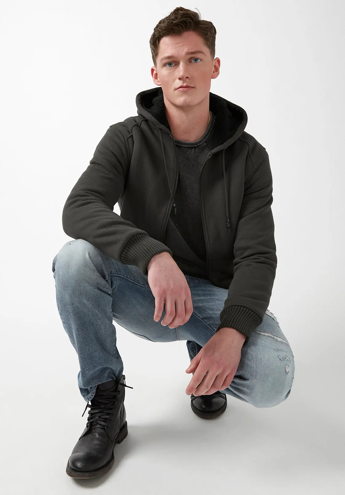 Fasox Charcoal Men’s Sweatshirt - BM24161