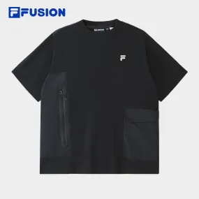 FILA FUSION INLINE URBAN TECH Men Short Sleeve T-shirt (Black)