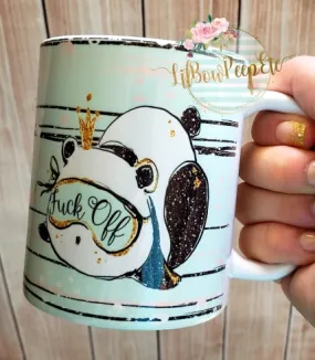 Full wrap Fuck Off Panda Mug