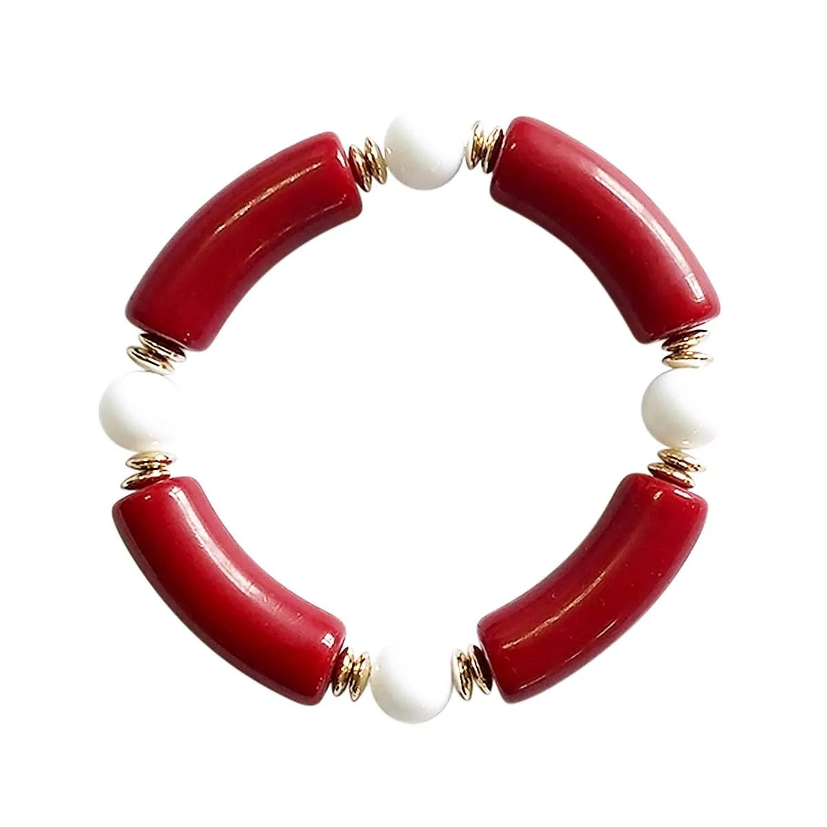 Garnet Game Day Bracelet