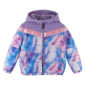 Girls Ombre Bubble Coat