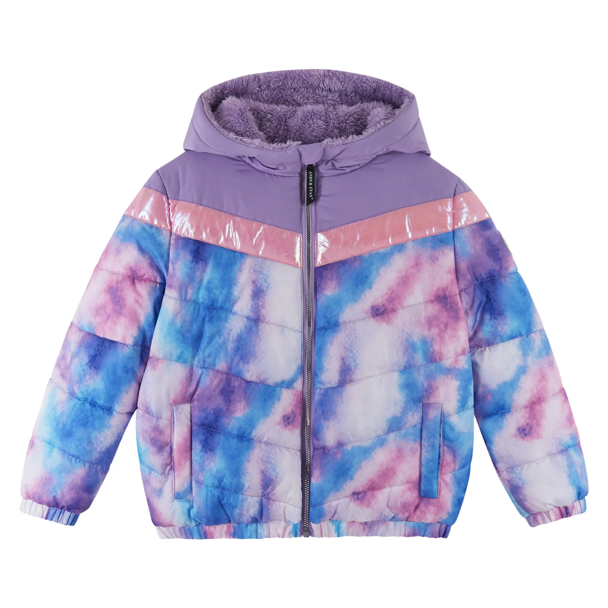 Girls Ombre Bubble Coat