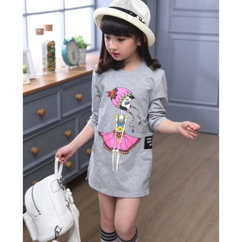 Girls Sweatshirt Tunic/Dress - ONLY 2 LEFT !!!