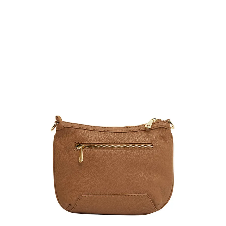 GLENDALE CROSSBODY - TAUPE